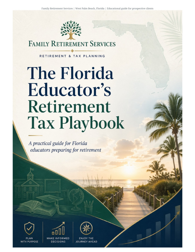 The Florida Educator's Retirement Tax Playbook cover